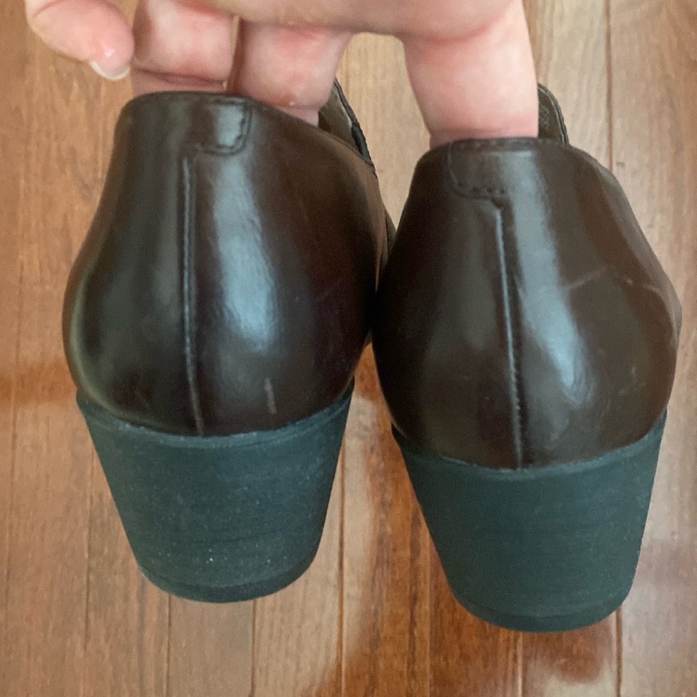 Dansko Robin Chocolate Burnished Clogs - Picture 5 of 14
